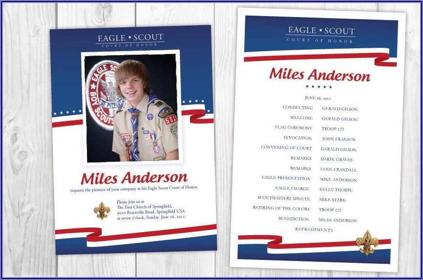 eagle scout ceremony invitations template