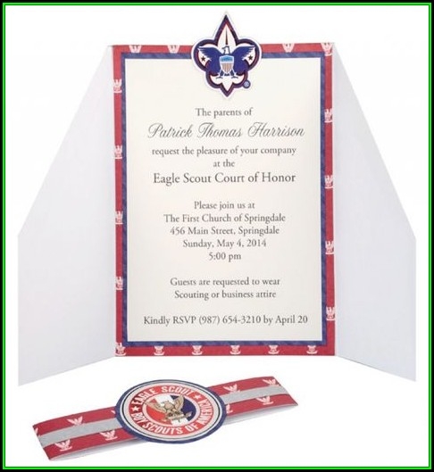Eagle Scout Invitation Template Template 1 Resume Examples nO9bWXvY4D
