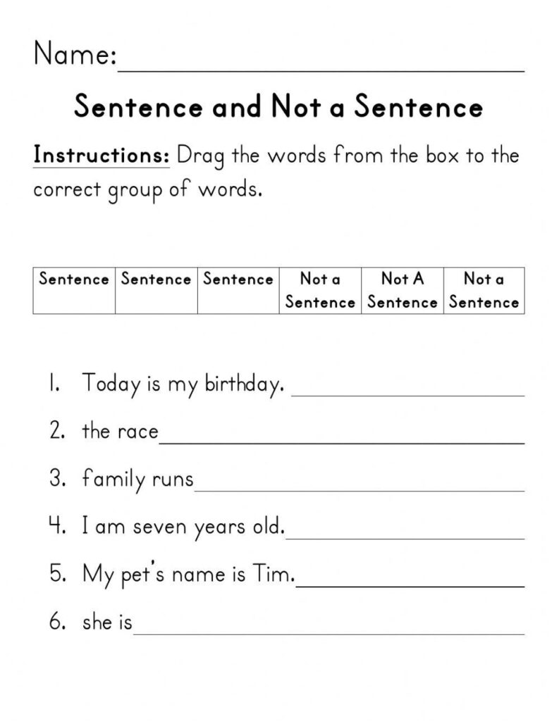 Earth Day Build A Sentence Worksheet Teach Starter Worksheets Library
