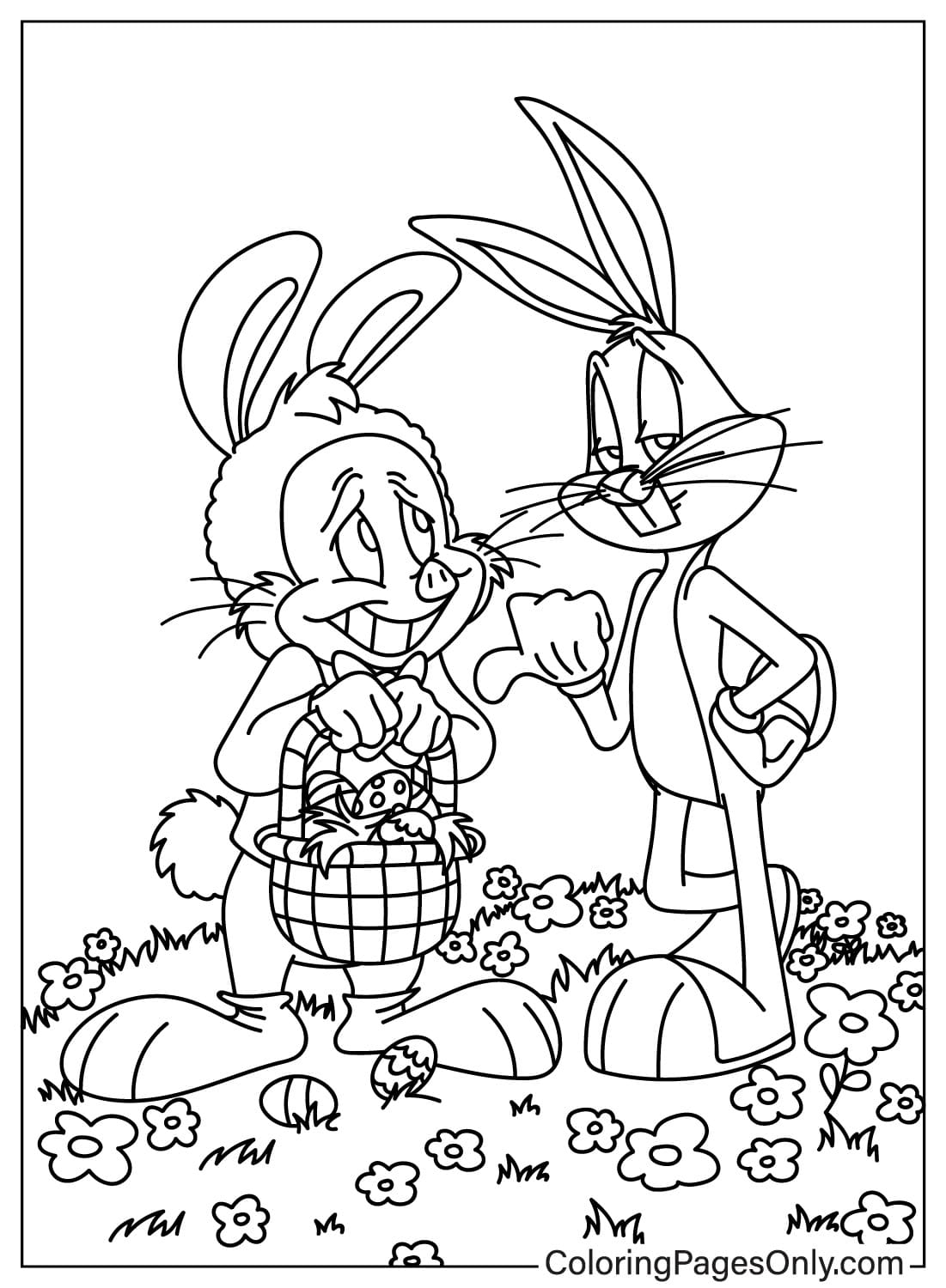 Coloring Page Easter