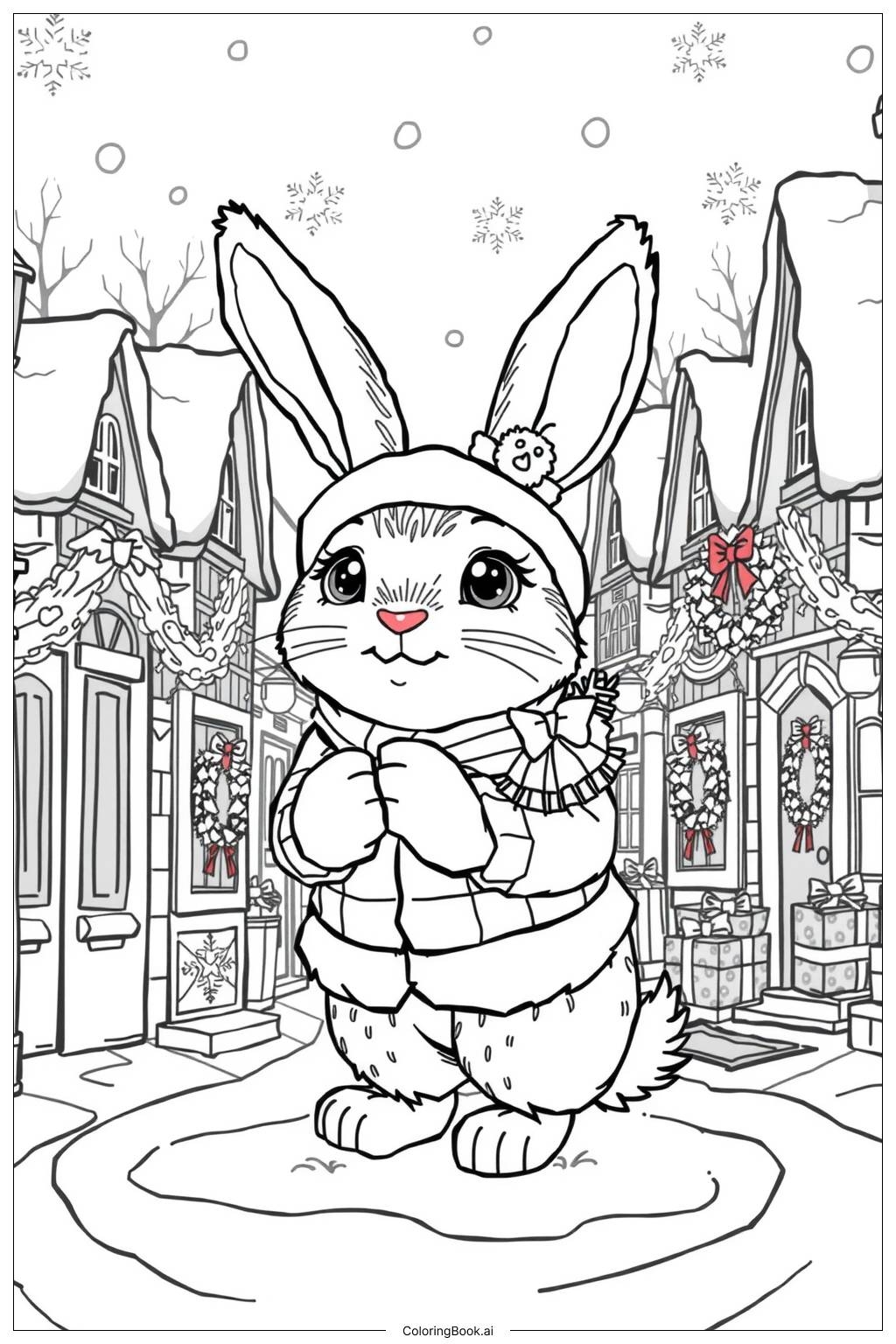 free printable coloring pages bunny
