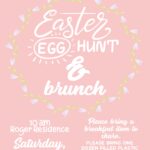 Easter Egg Hunt Invitation Template With Logo Party Like A Cherry