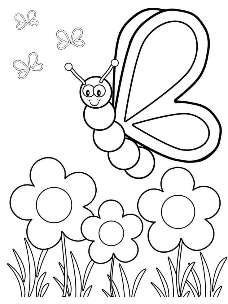 Easy Coloring Pages