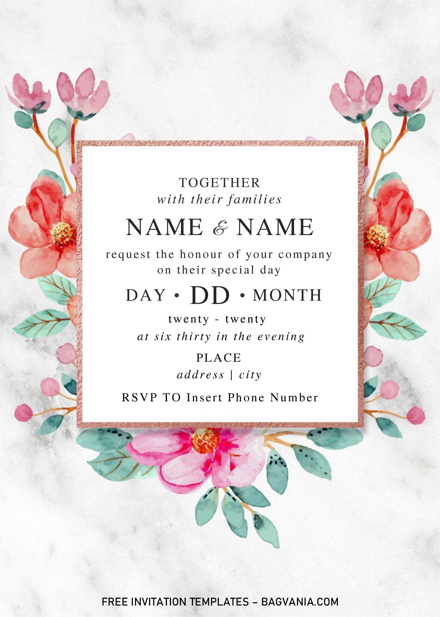 Editable E Invitation Templates 6 Templates Example Templates Free 
