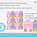Editable Easter Tags Printable Gift Tags For Easter Editable And