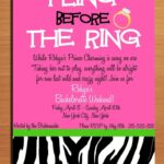 Editable Free Printable Bachelorette Party Invitations Templates