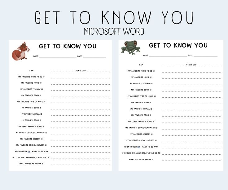 about me first day of school worksheet