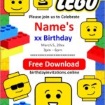 Editable Lego Certificate Template Lego Invitation Te Vrogue co