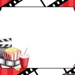 Editable Movie Invitation Template Printable Word Searches