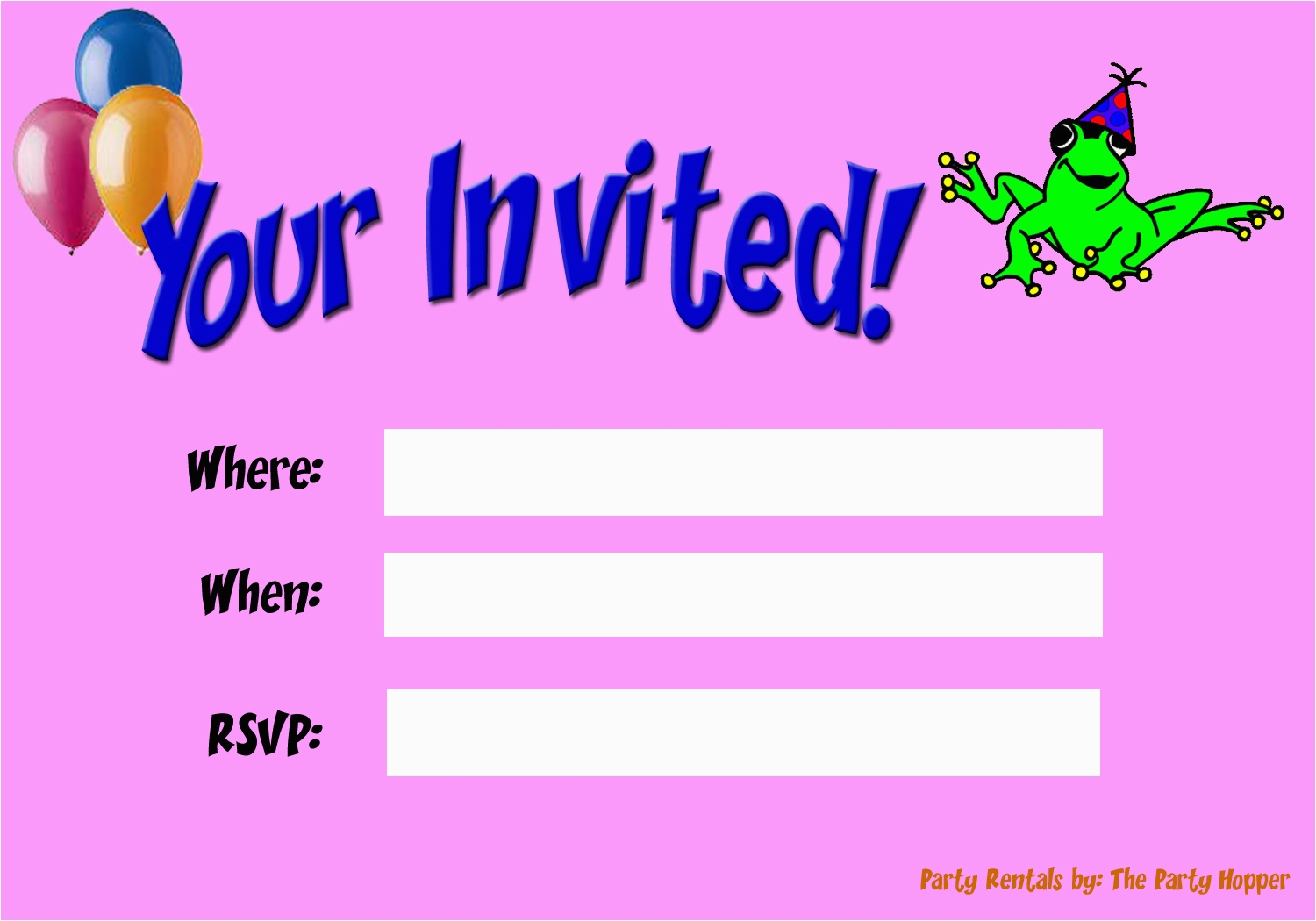Electronic Birthday Invitations Templates BirthdayBuzz