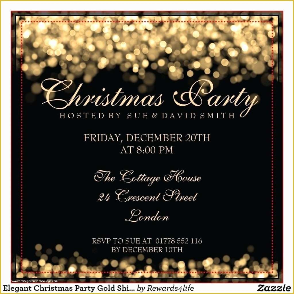 Electronic Holiday Invitation Templates Free Of Free Christmas Party 
