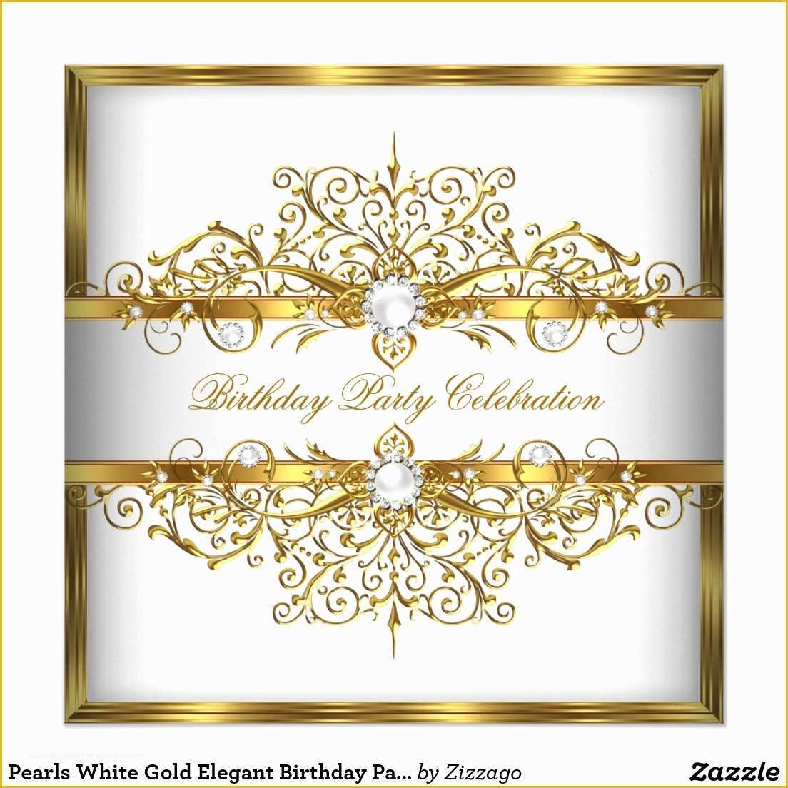 elegant birthday invitation templates