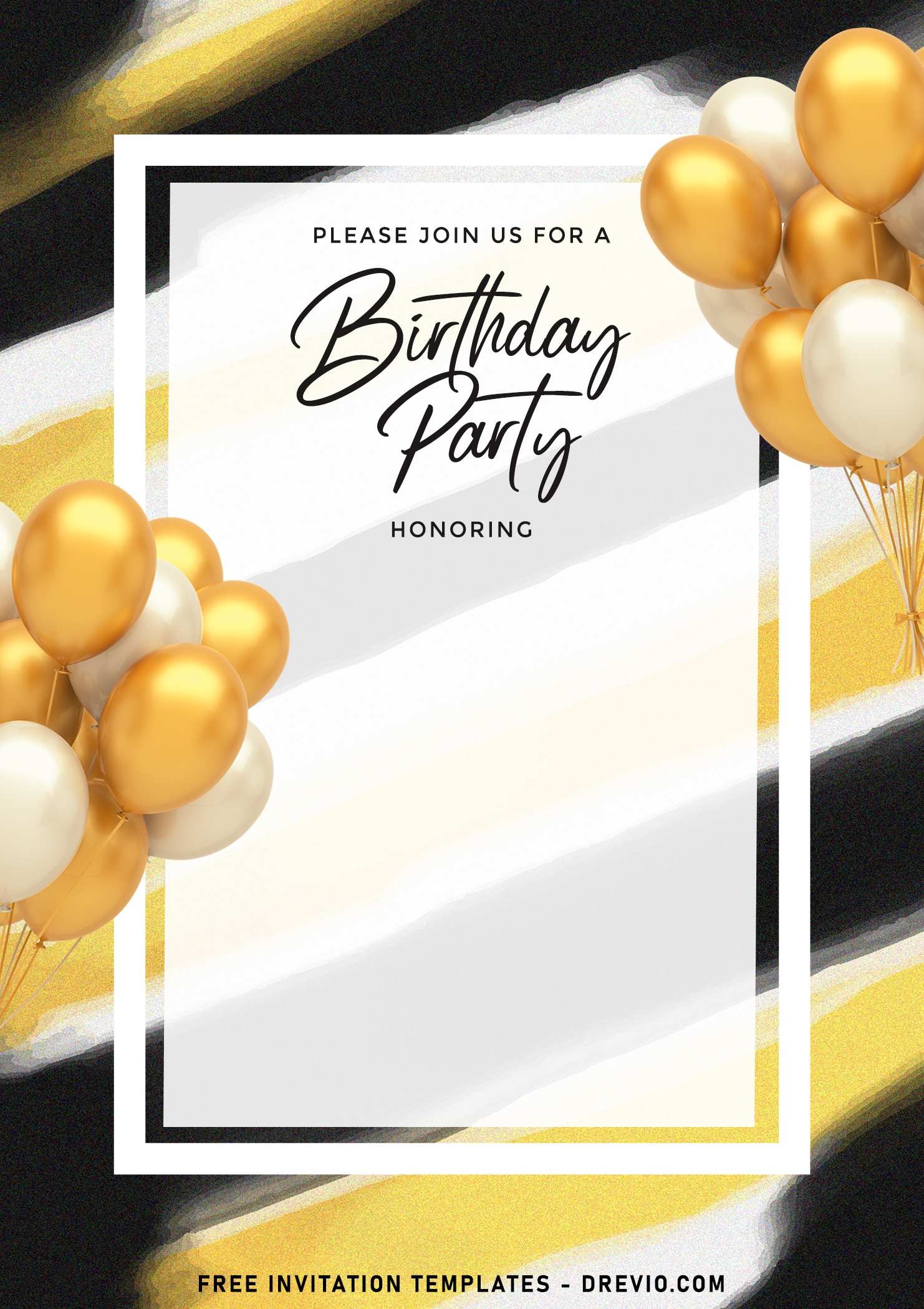 elegant party invitation templates