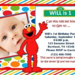 Elmo Birthday Invitations Template