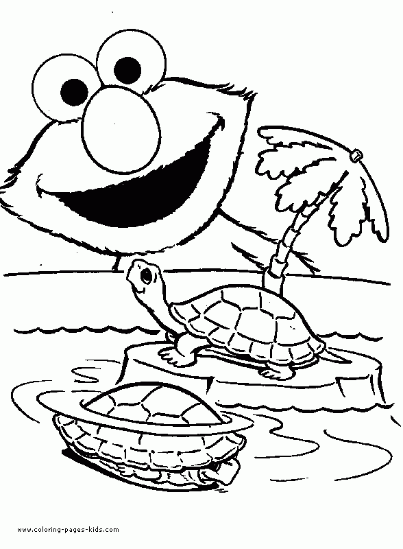 Elmo Color Page Cartoon Color Pages Printable Cartoon Coloring 