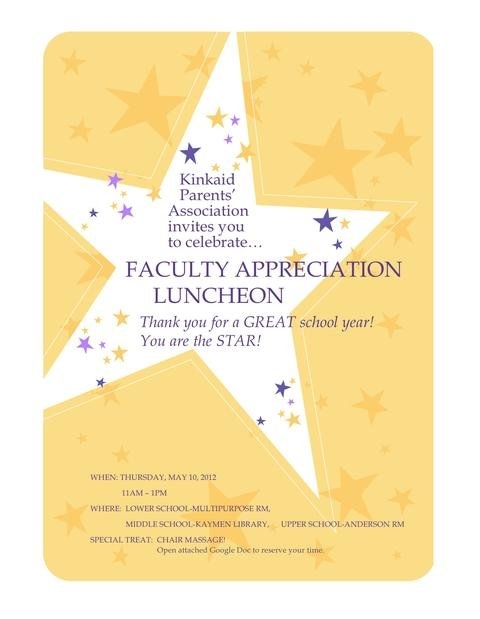 employee appreciation invitation template free