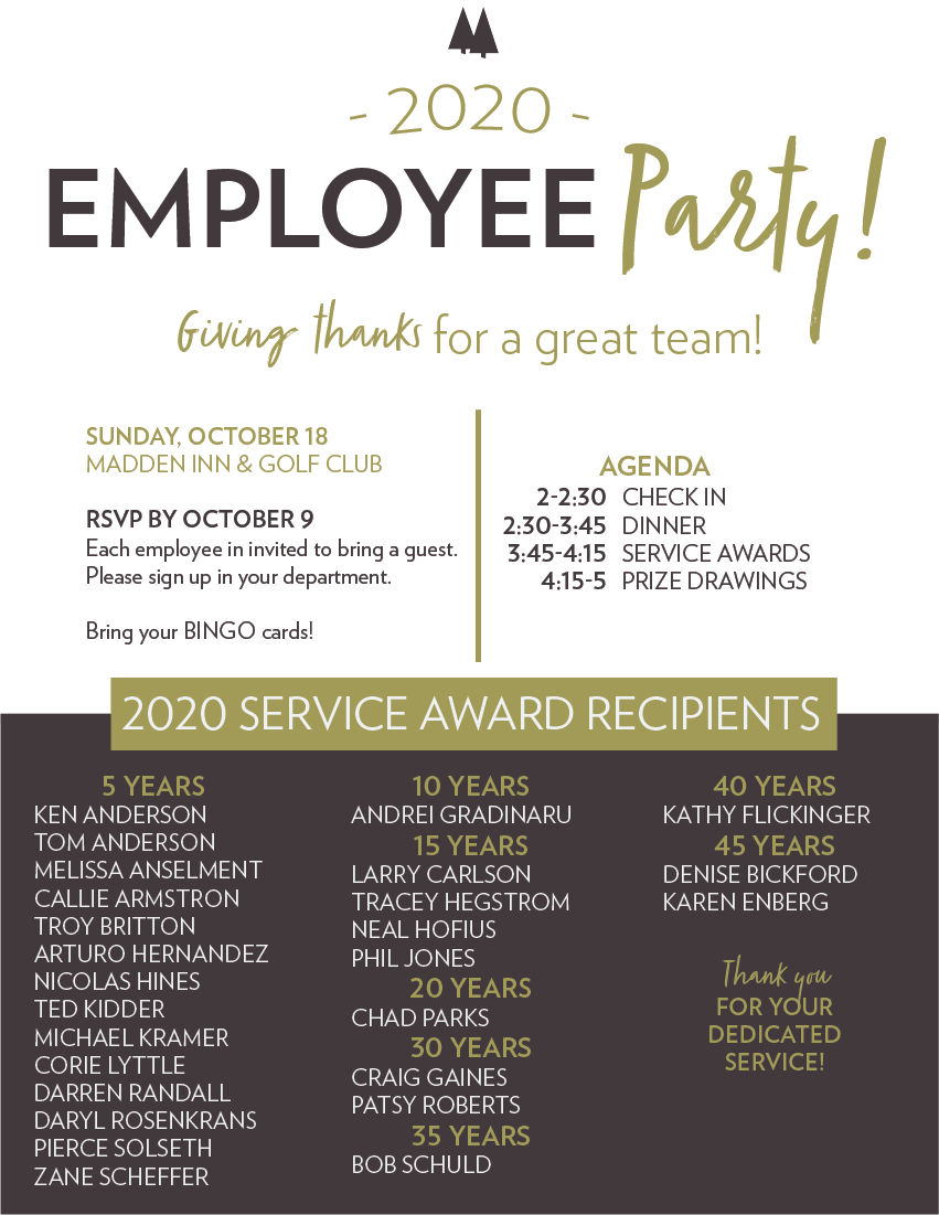 Employee Party Invitation