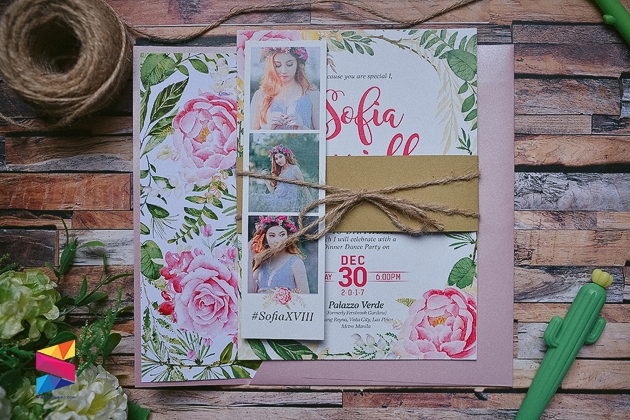 enchanted garden invitation template