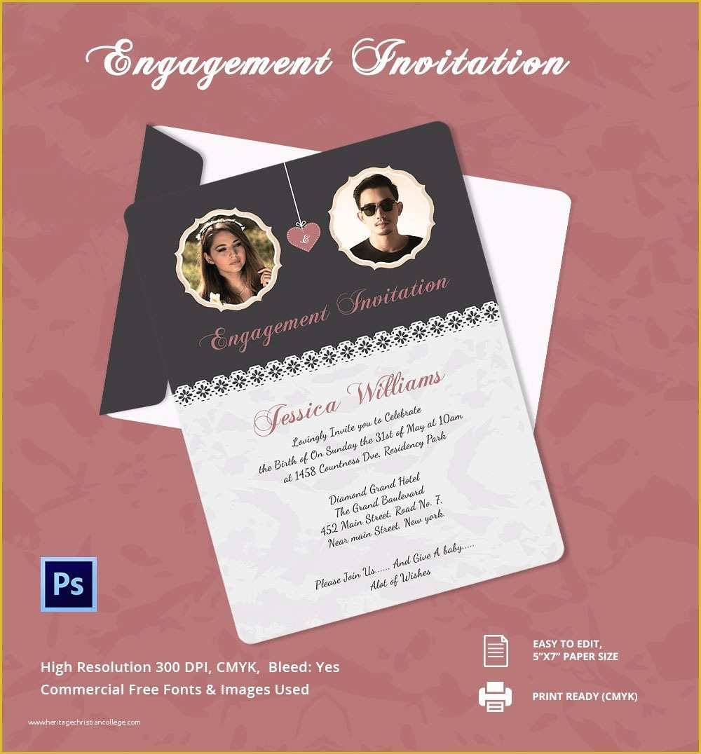 download engagement invitation template