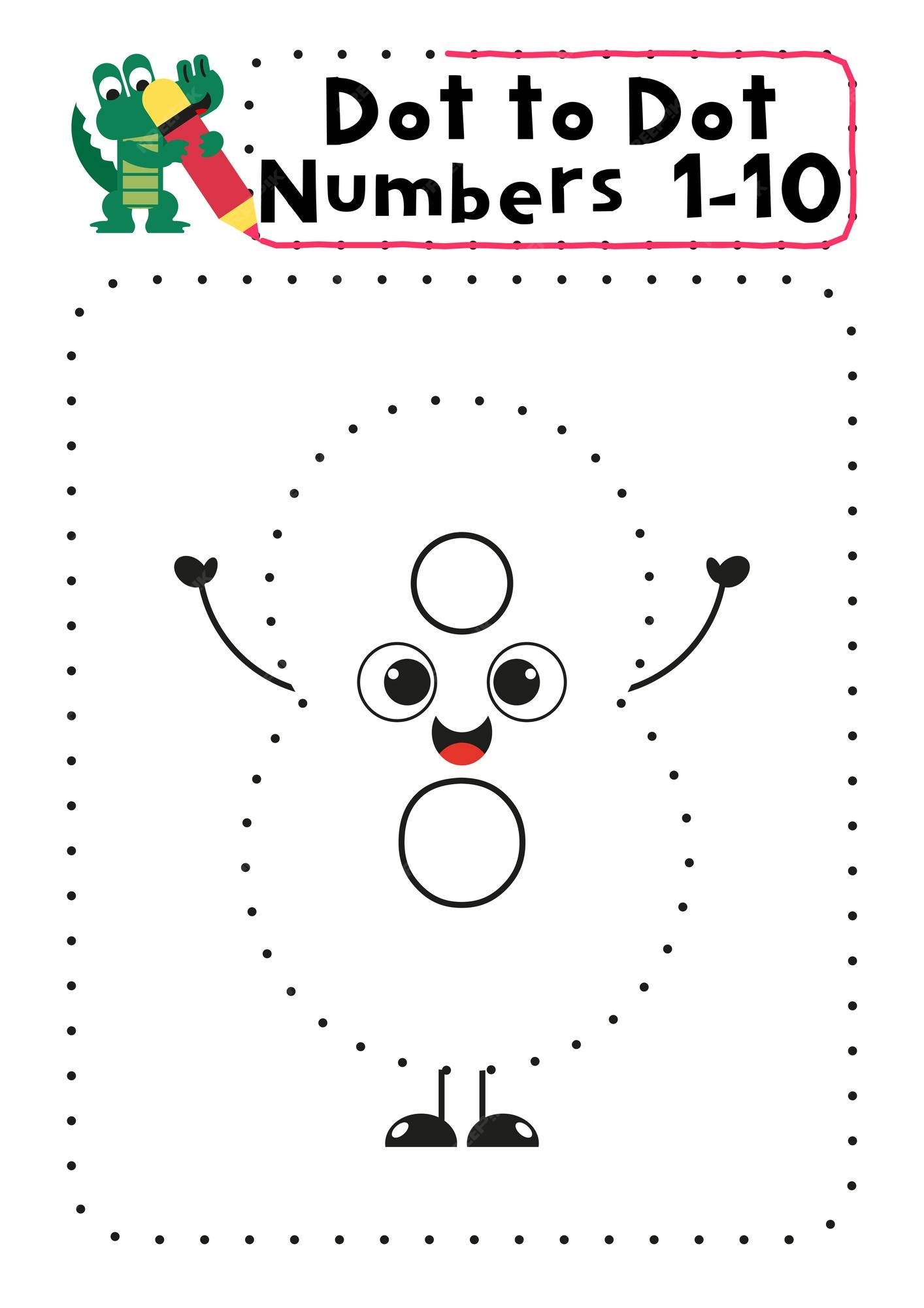 connect the dots numbers worksheets