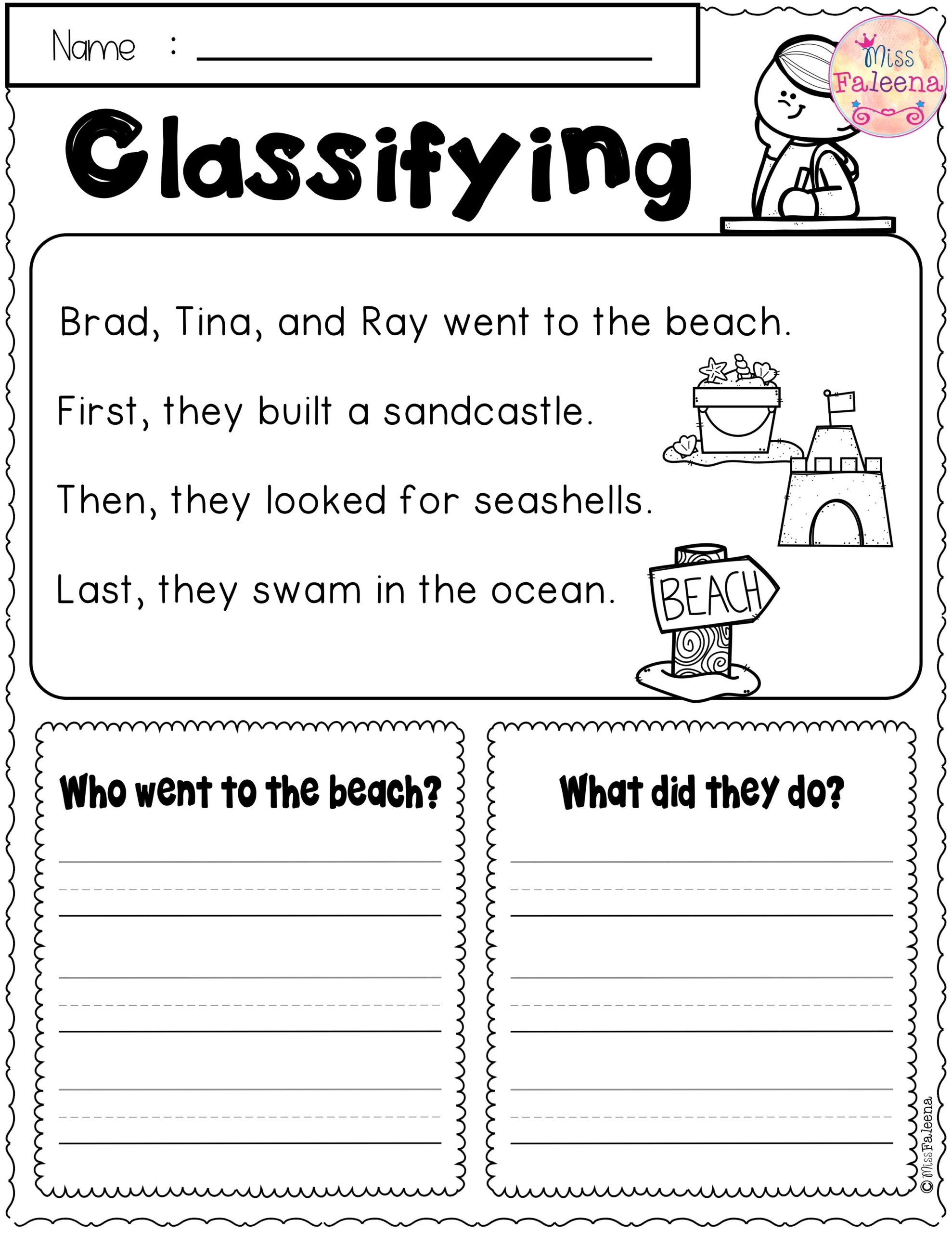 English Reading Skills Worksheets SkillsWorksheets