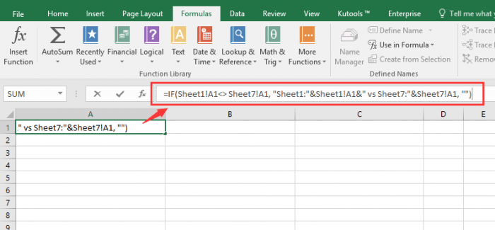 compare excel worksheets