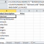 Excel Vlookup Multiple Worksheets MultiplicationWorksheets
