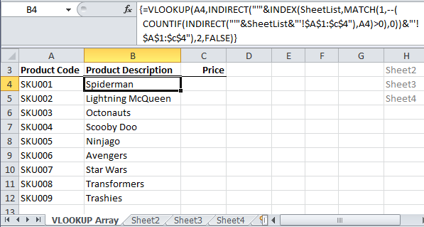 Excel Vlookup Multiple Worksheets MultiplicationWorksheets