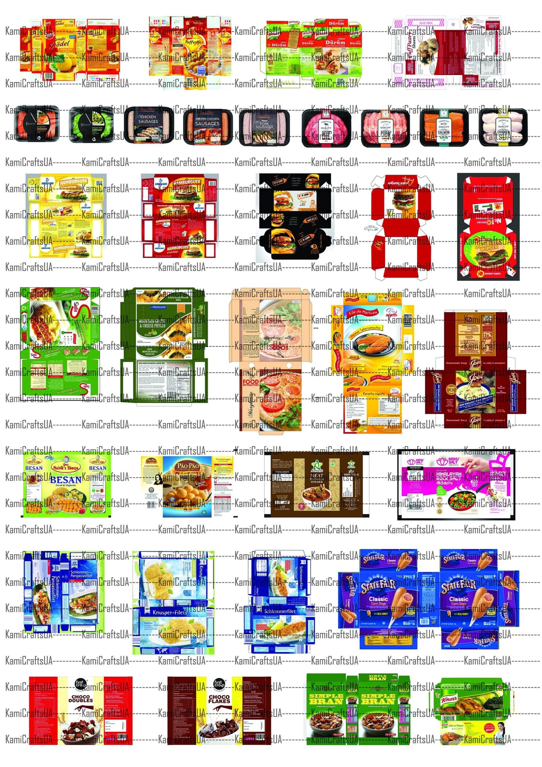 Excited To Share This Item From My etsy Shop Printable Miniature Food 