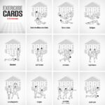 Exercise Cardsdarebee Printable Fitness Station Cards Printable