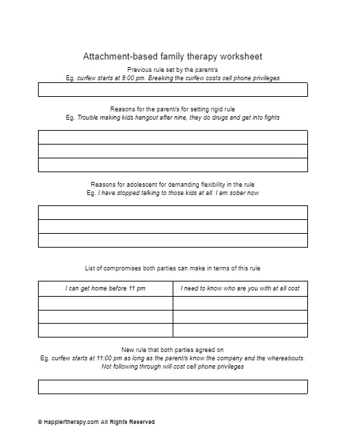 Exploring Secure Attachment Style Worksheet PDF Worksheets Library