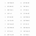 Factoring Polynomials Activity Sheet Free Worksheets Samples