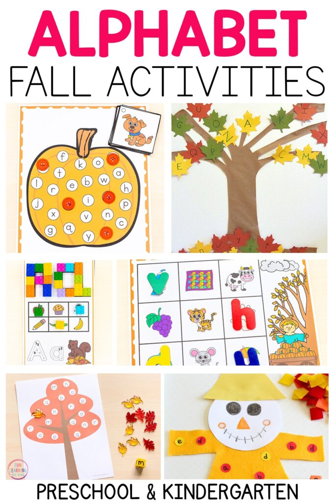 Fall Alphabet Activities Worksheets Library