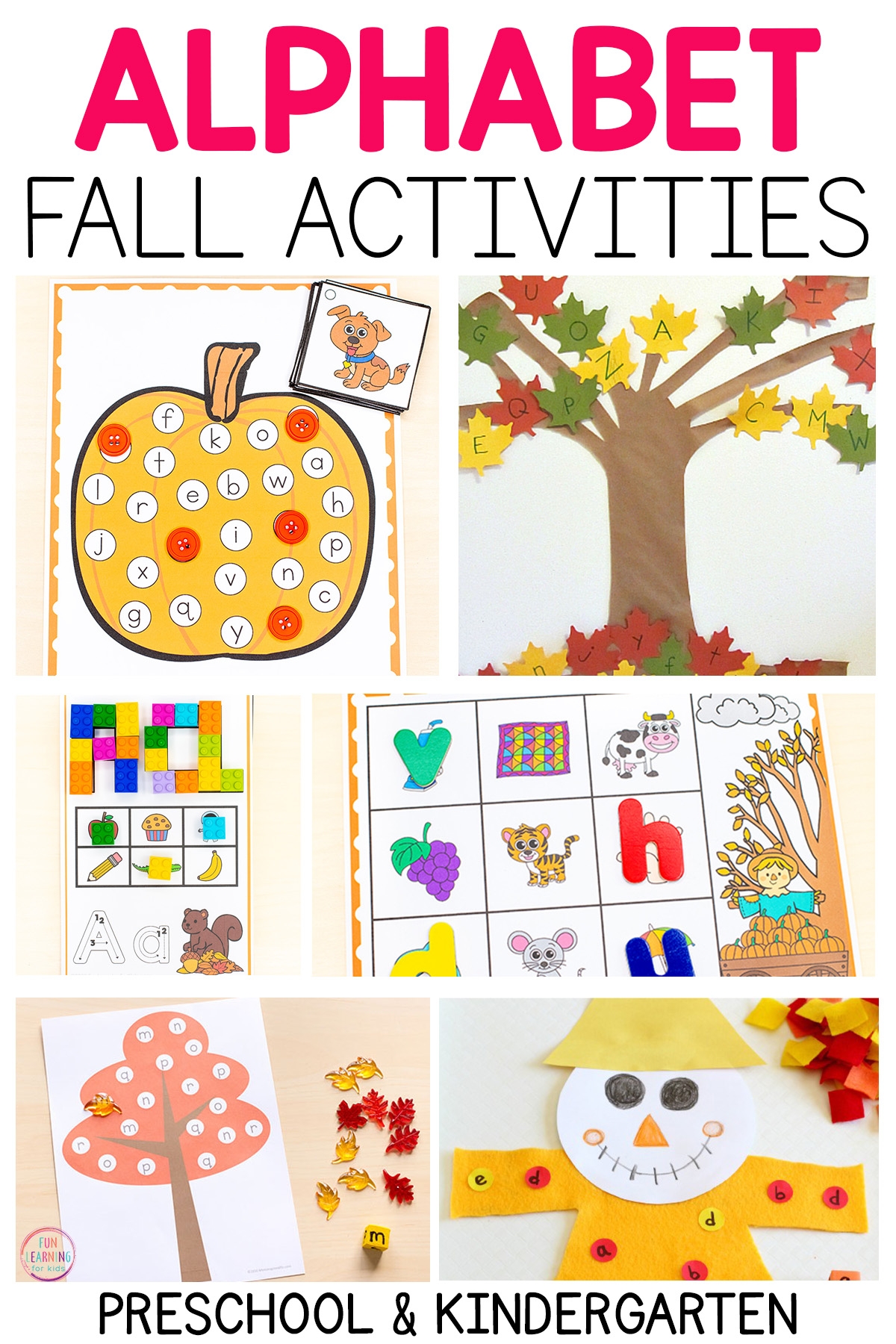 Fall Alphabet Activities Worksheets Library