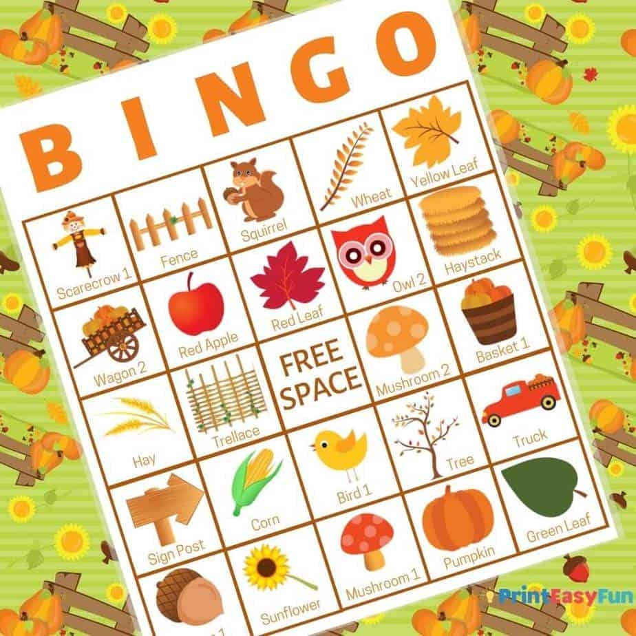 printable fall cards