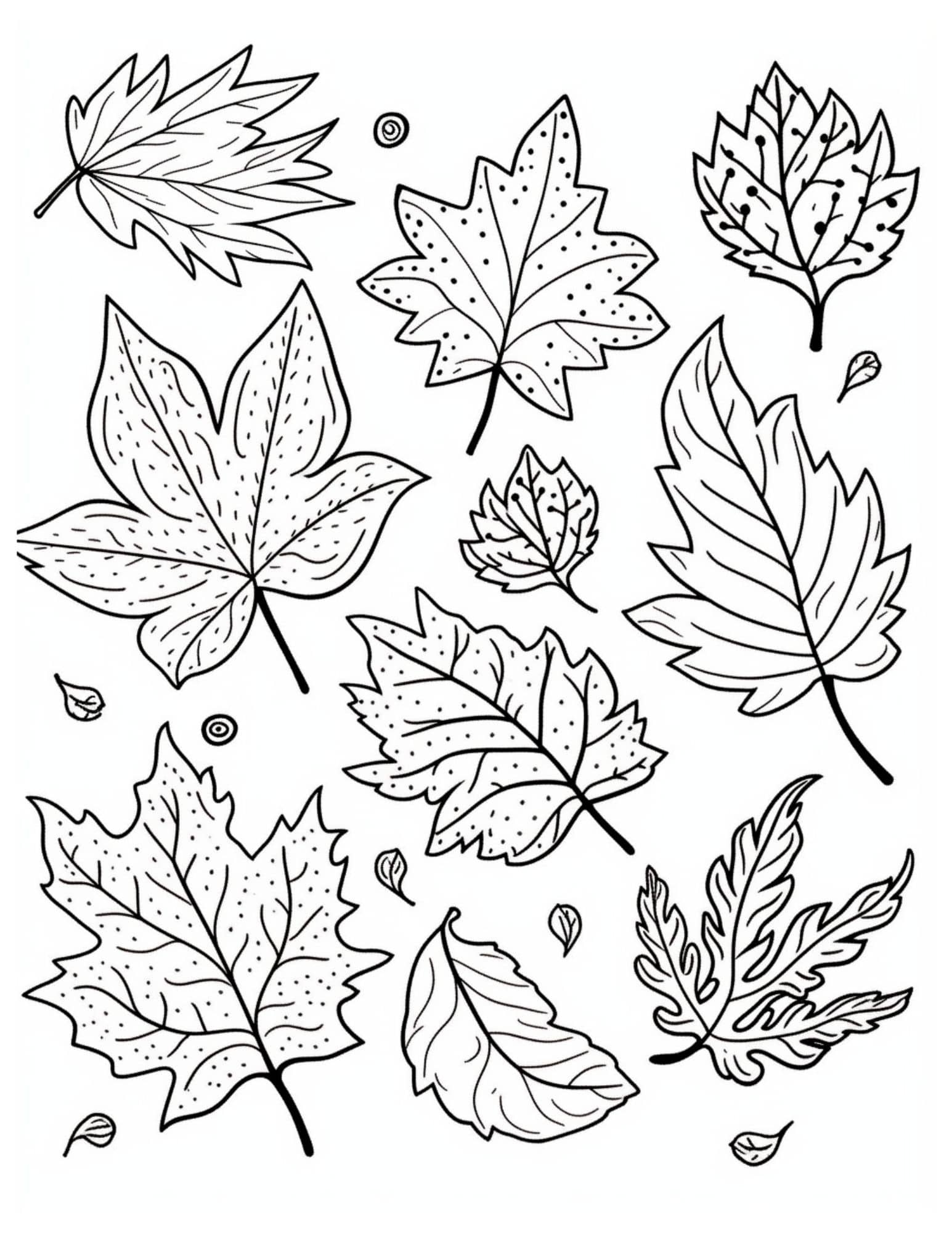 free printable coloring pages for fall