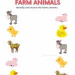 Farm Animals Worksheets For Kindergarten Kidpid