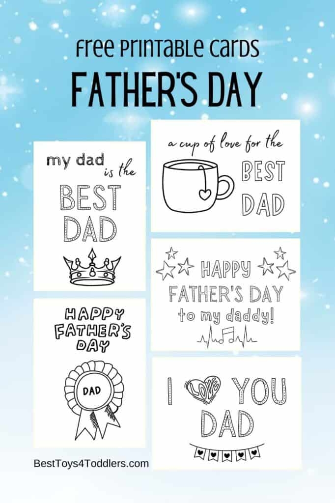 printable free father's day card