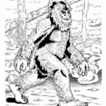 Finding Bigfoot Coloring Pages Coloring Home