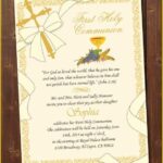 First Communion Card Templates Free Of Printable First Holy Munion