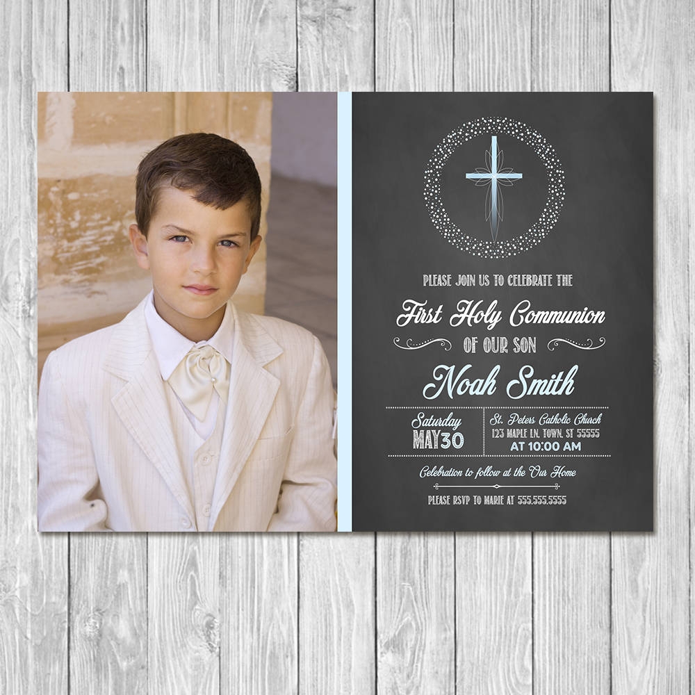 communion invite templates