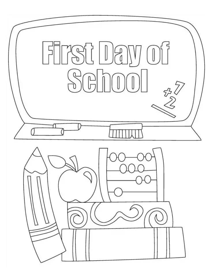 First Day Of School Worksheet Twisty Noodle Worksheets Library