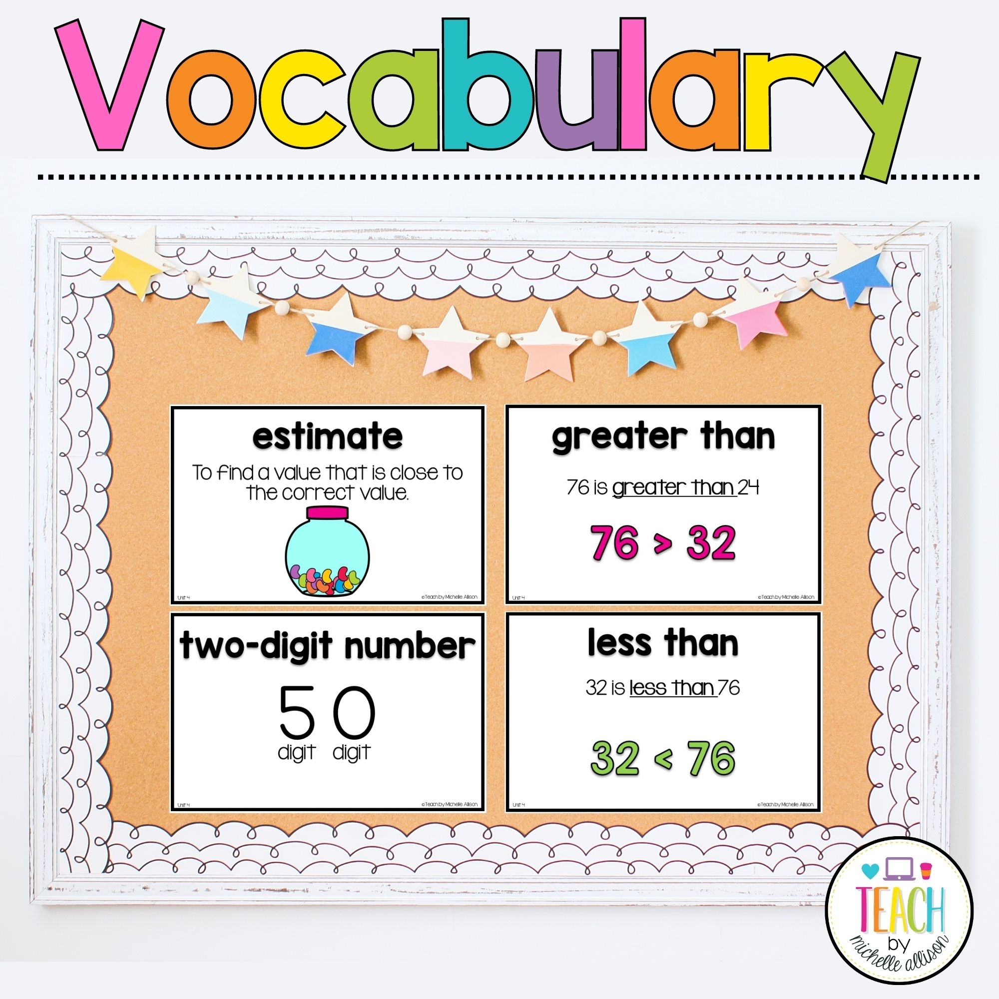 printable math vocabulary cards