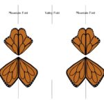 Flying Butterfly Card Paper Butterfly Butterfly Template Printable