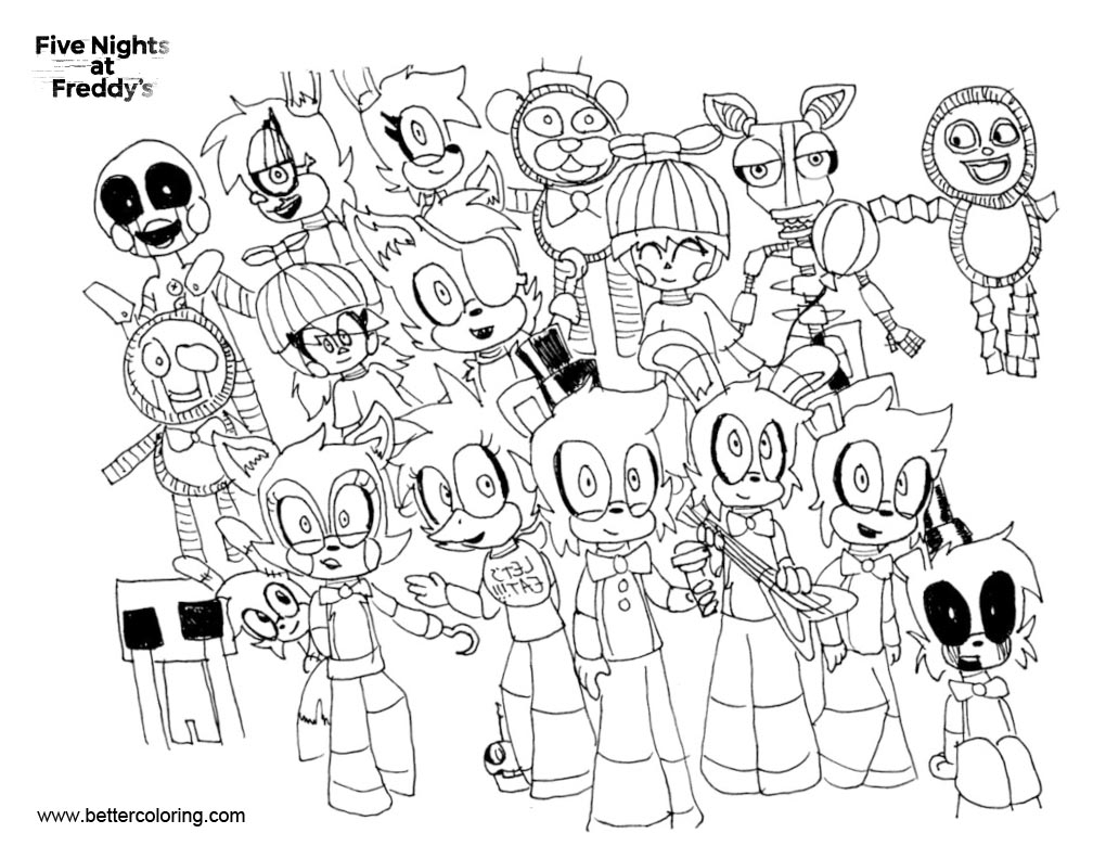 Coloring Pages Characters