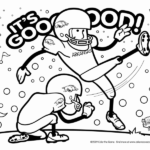 Football Printable Coloring Pages Coloring Home