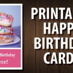 For Your Niece Printable Happy Birthday Cards