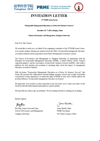 committee invitation letter template