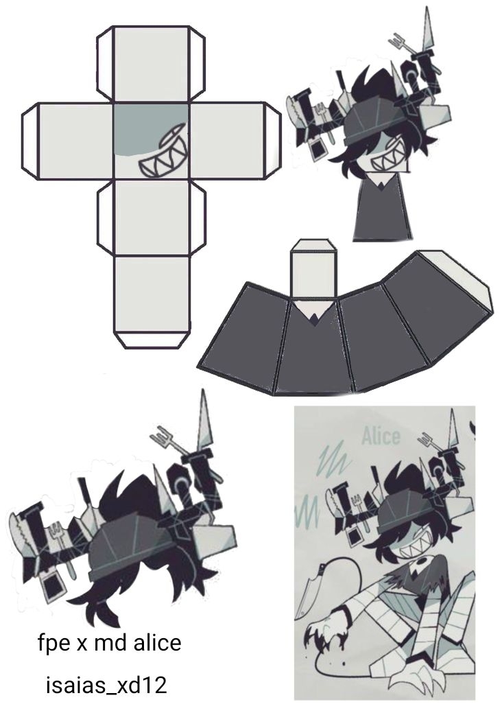printable fpe paper craft
