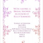 FREE 35 Best Bridal Shower Invitation Templates In AI MS Word
